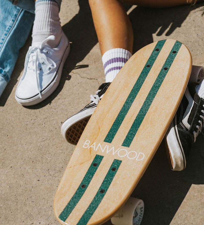 Skateboard BANWOOD Green | Stylové doplňky pro děti a ženy | Lavly.cz