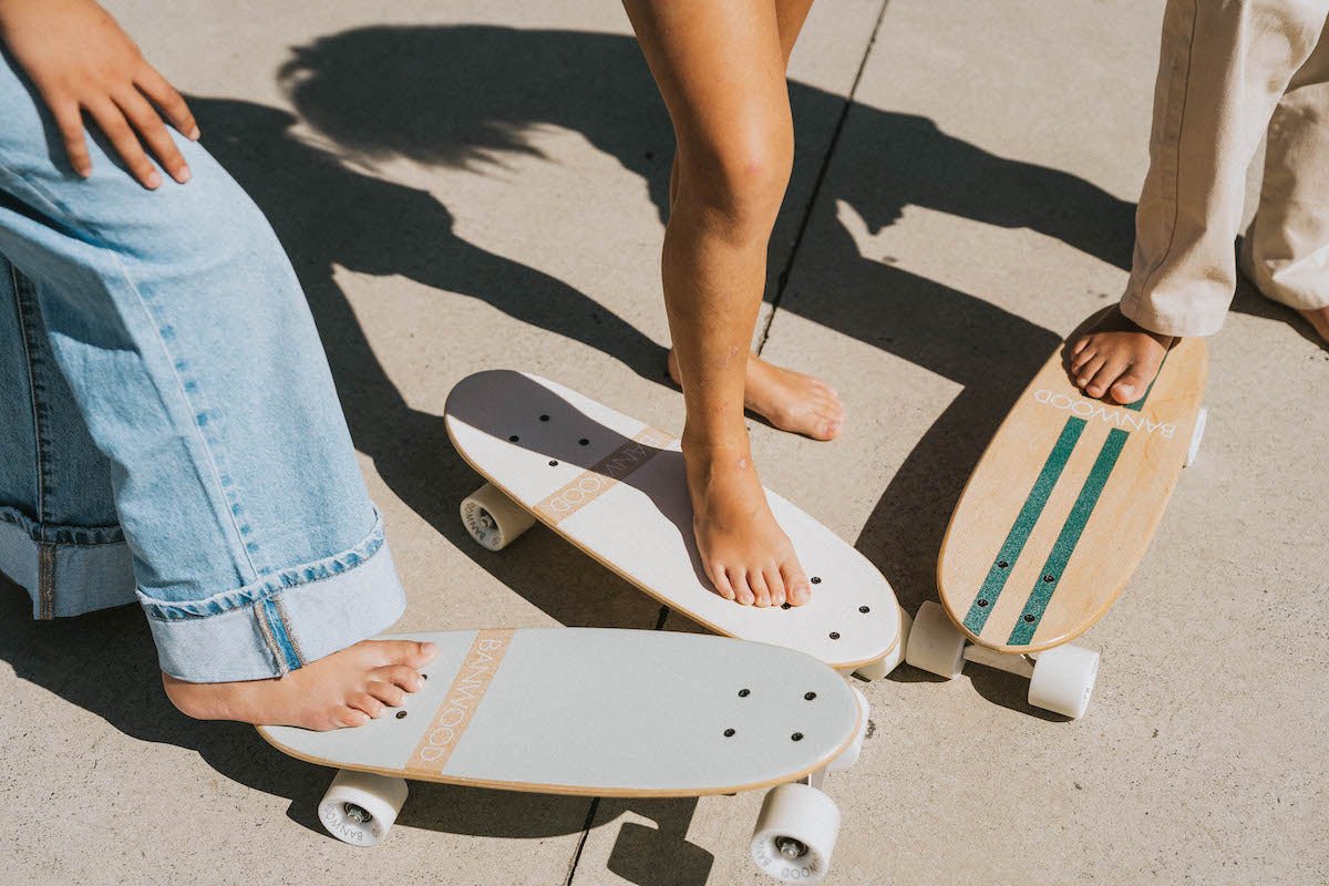 Skateboard BANWOOD Green | Stylové doplňky pro děti a ženy | Lavly.cz