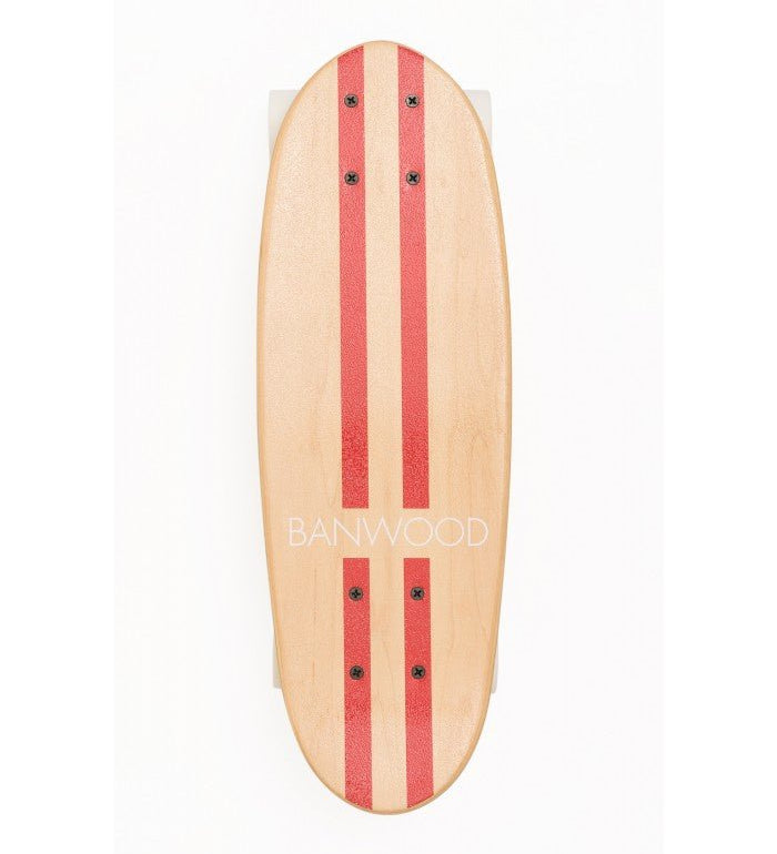 Skateboard BANWOOD Red | Stylové doplňky pro děti a ženy | Lavly.cz