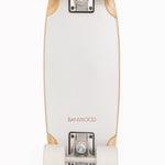 Skateboard BANWOOD White | Stylové doplňky pro děti a ženy | Lavly.cz