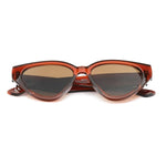 Sluneční brýle ECO SHADES Messina Transparent Brown | Lavly.cz
