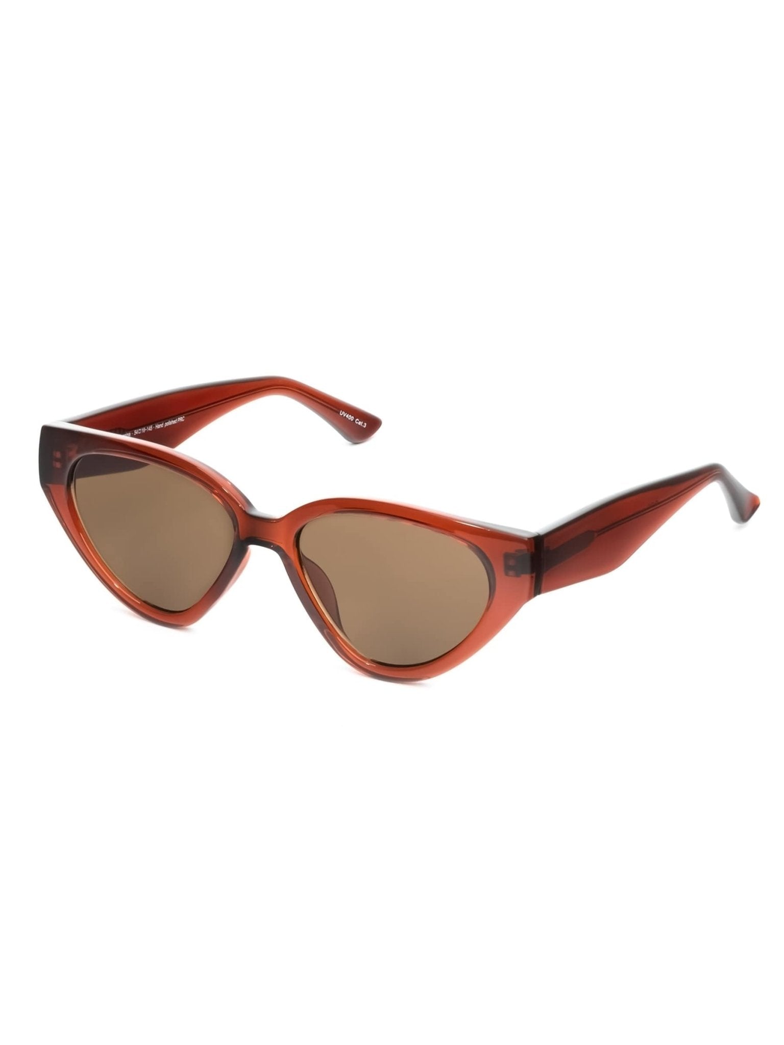 Sluneční brýle ECO SHADES Messina Transparent Brown | Lavly.cz