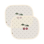 Sluneční clony do auta KONGES SLOJD Cherry Navy Dot 2 kusy | Lavly.cz