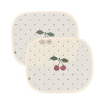Sluneční clony do auta KONGES SLOJD Cherry Navy Dot 2 kusy | Lavly.cz