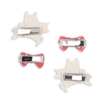 Sponky KONGES SLOJD Unicorn + mašličky 4 kusy | Stylové doplňky pro děti a ženy | Lavly.cz