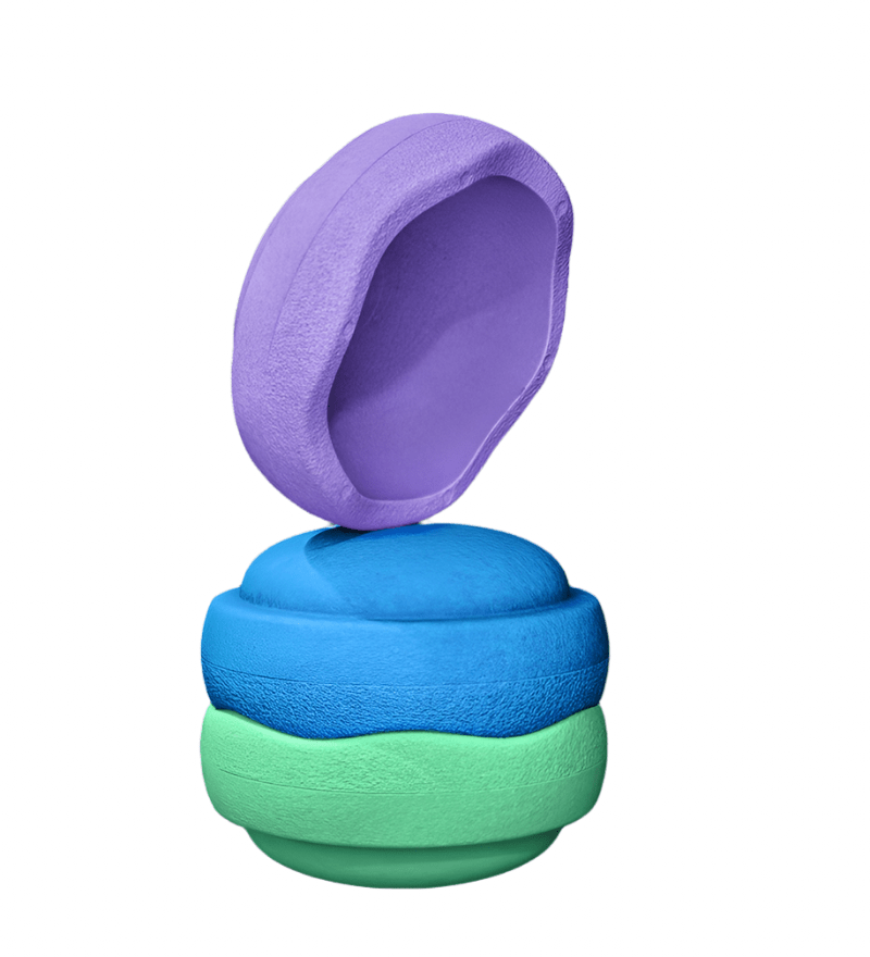 STAPELSTEIN® 3 ks Original Cool Classic Green Edition Balanční kameny | Stylové doplňky pro děti a ženy | Lavly.cz