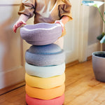 STAPELSTEIN® 6 ks Original Rainbow Pastel Balanční kameny | Stylové doplňky pro děti a ženy | Lavly.cz