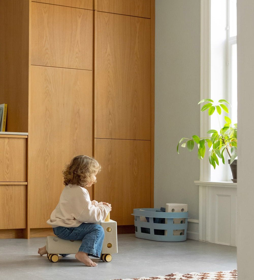 Stavebnice MODU Curiosity Kit Sand Grey / Honey Yellow | Stylové doplňky pro děti a ženy | Lavly.cz