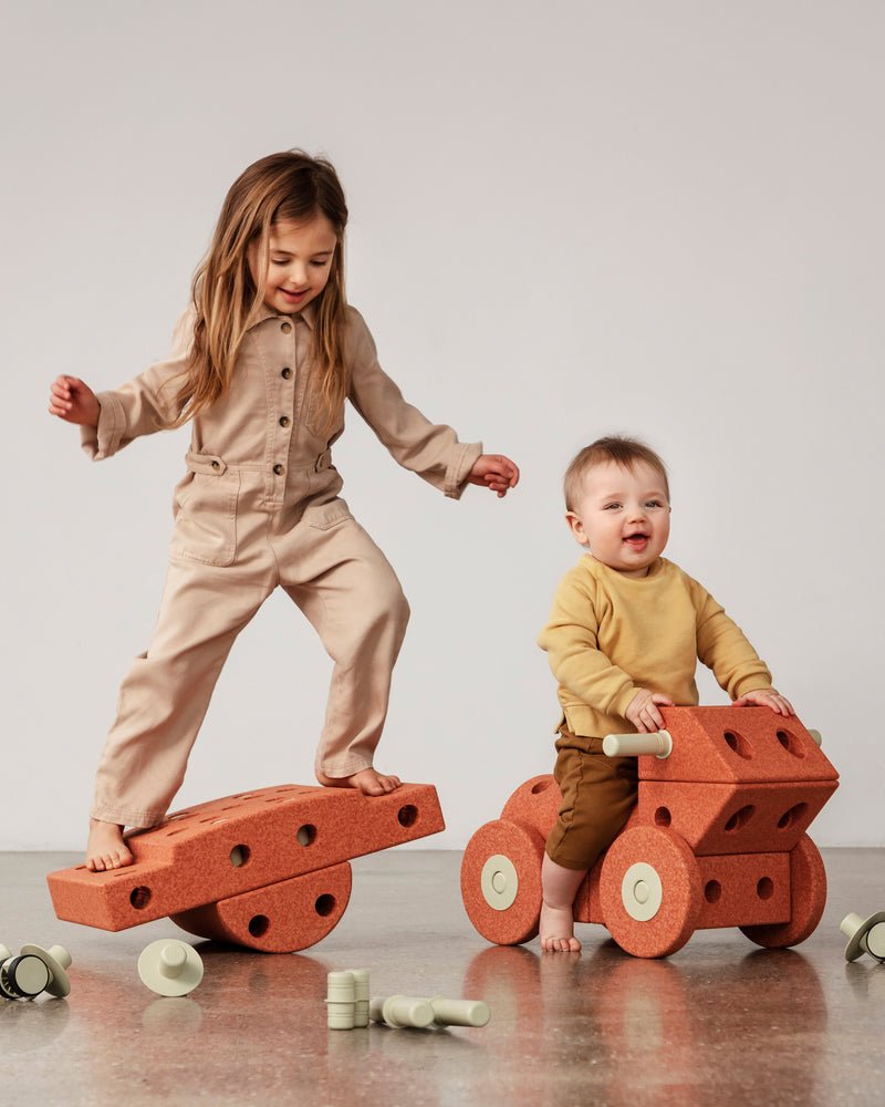 Stavebnice MODU Dreamer Kit Burnt Orange / Dusty Green | Lavly.cz