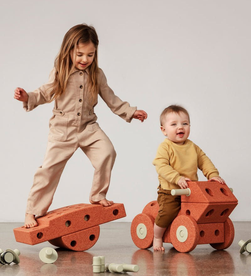 Stavebnice MODU Dreamer Kit Burnt Orange / Dusty Green | Lavly.cz