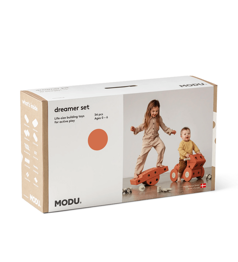 Stavebnice MODU Dreamer Kit Burnt Orange / Dusty Green | Lavly.cz
