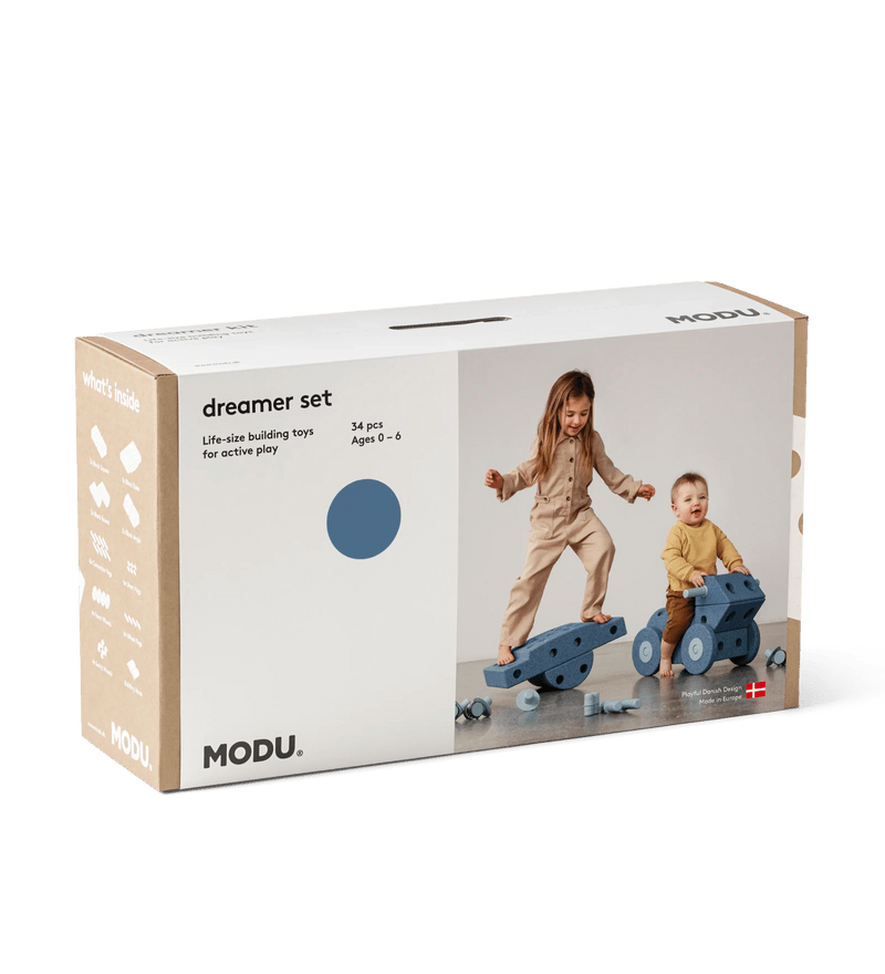 Stavebnice MODU Dreamer Kit Deep Blue / Sky Blue | Stylové doplňky pro děti a ženy | Lavly.cz