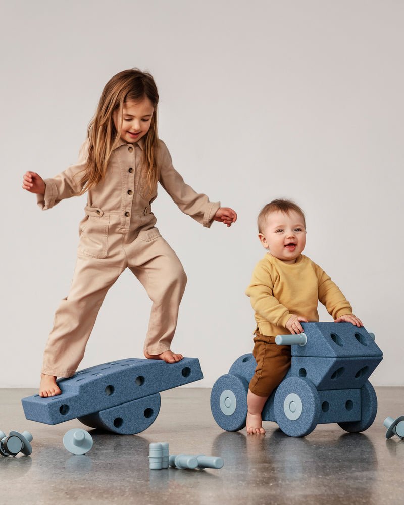 Stavebnice MODU Dreamer Kit Deep Blue / Sky Blue | Stylové doplňky pro děti a ženy | Lavly.cz