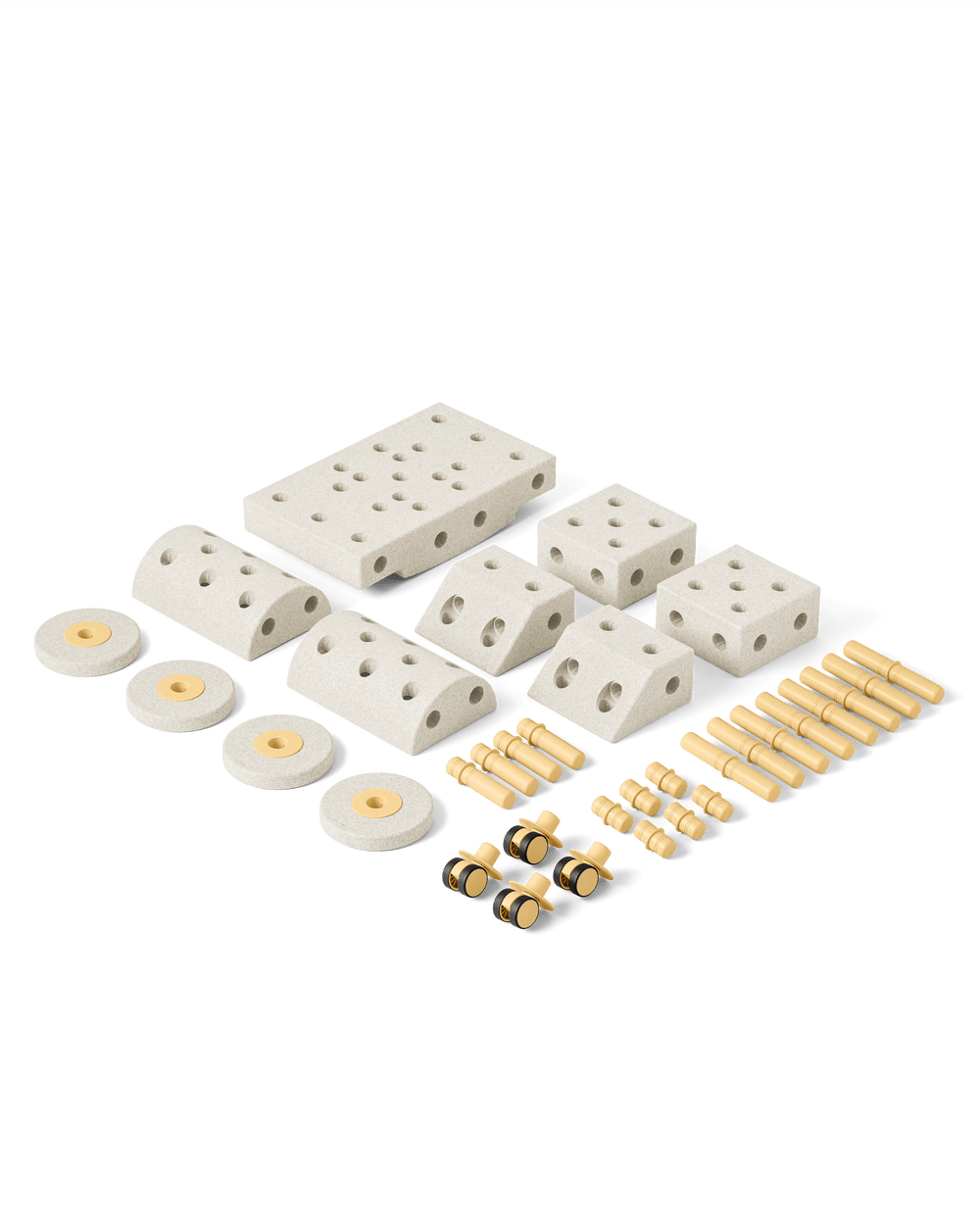 Stavebnice MODU Dreamer Kit Sand Grey / Honey Yellow | Stylové doplňky pro děti a ženy | Lavly.cz