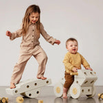 Stavebnice MODU Dreamer Kit Sand Grey / Honey Yellow | Stylové doplňky pro děti a ženy | Lavly.cz