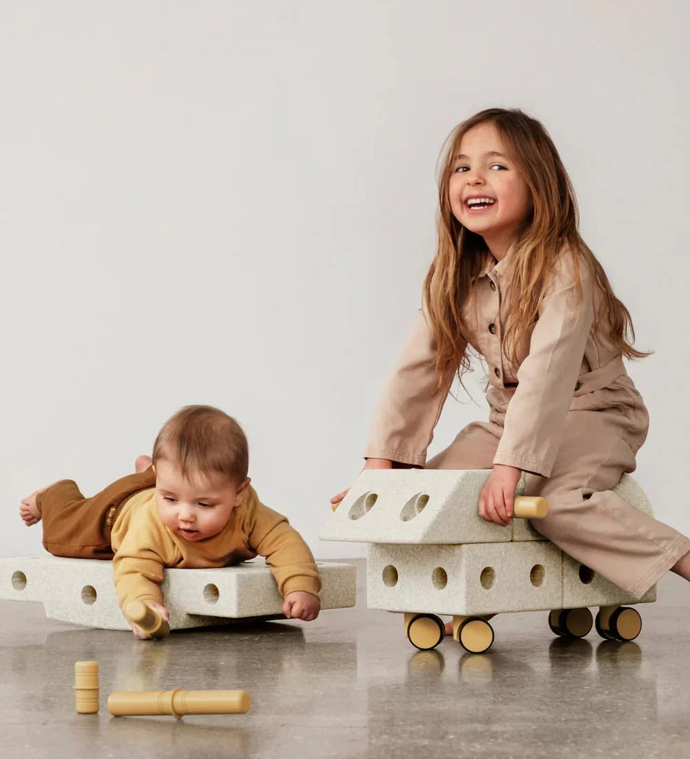Stavebnice MODU Explorer Kit Sand Grey / Honey Yellow | Lavly.cz