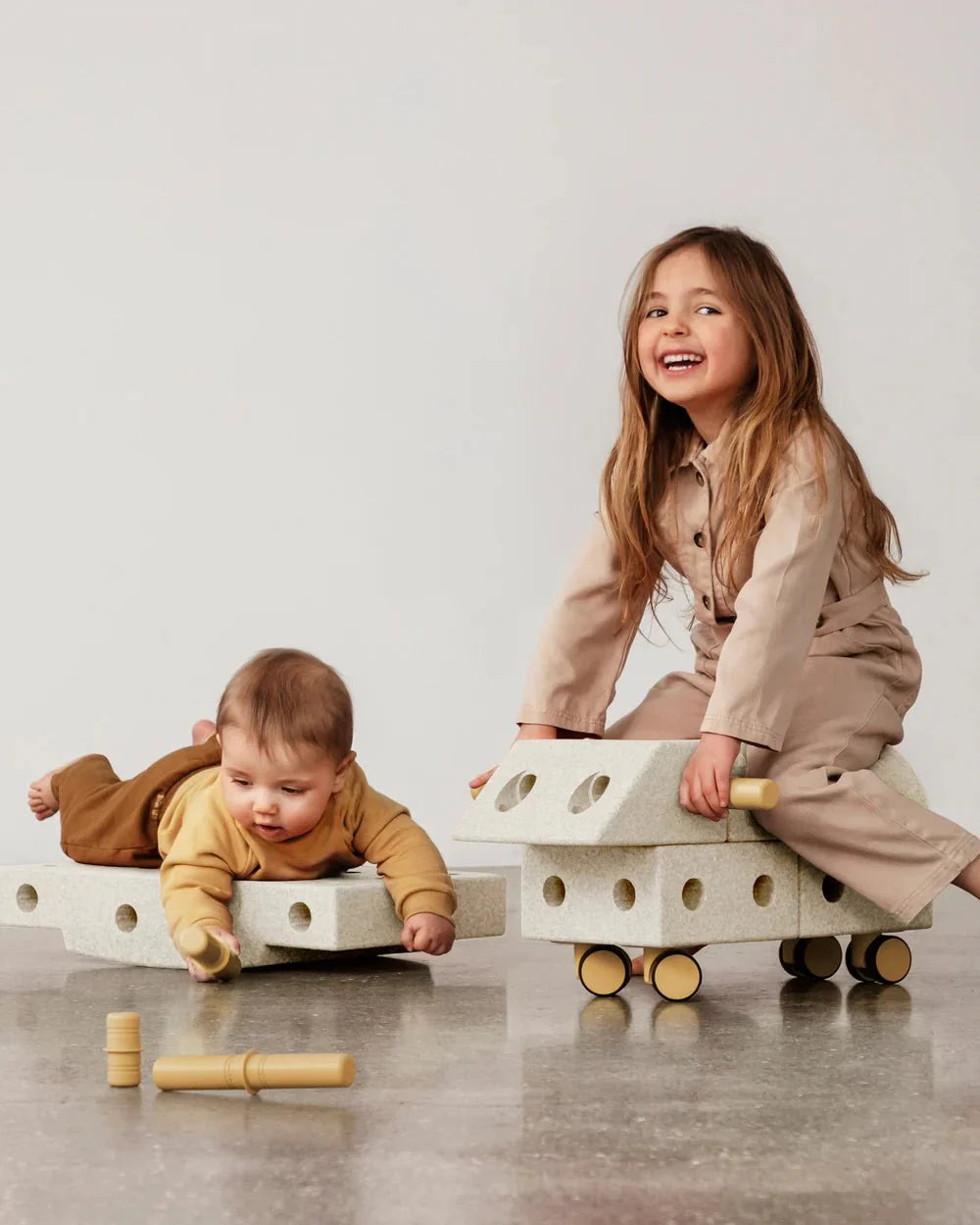 Stavebnice MODU Explorer Kit Sand Grey / Honey Yellow | Lavly.cz