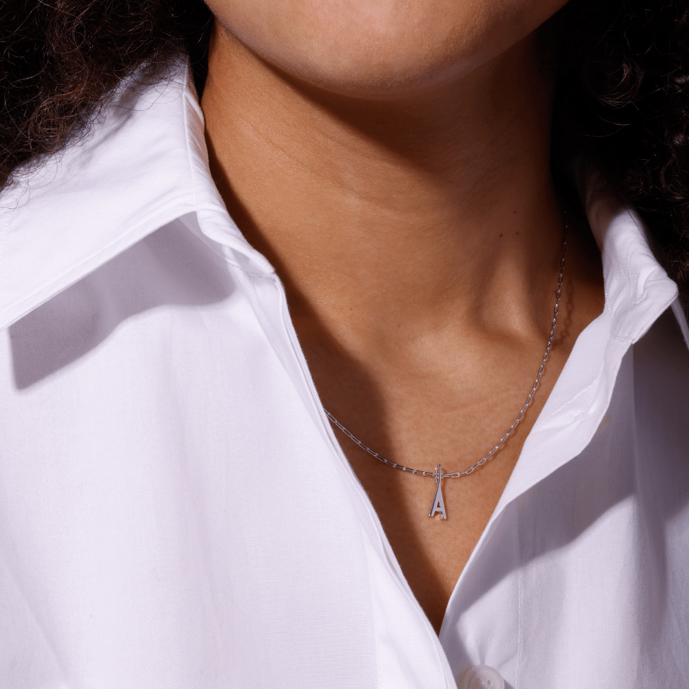 Stříbrný přívěsek Písmeno A - Z - 10 mm DESIGN LETTERS | Stylové doplňky pro děti a ženy | Lavly.cz