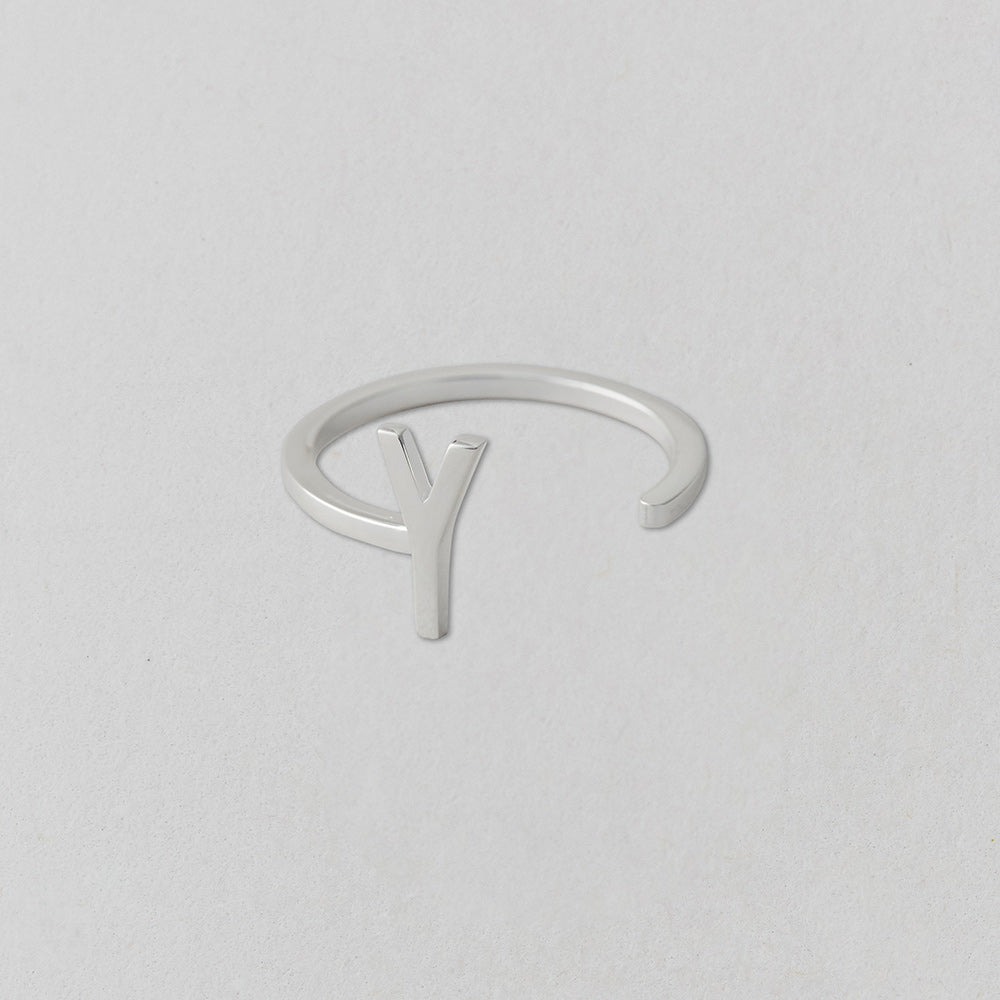 Stříbrný prsten Písmeno A - Z - DESIGN LETTERS | Stylové doplňky pro děti a ženy | Lavly.cz