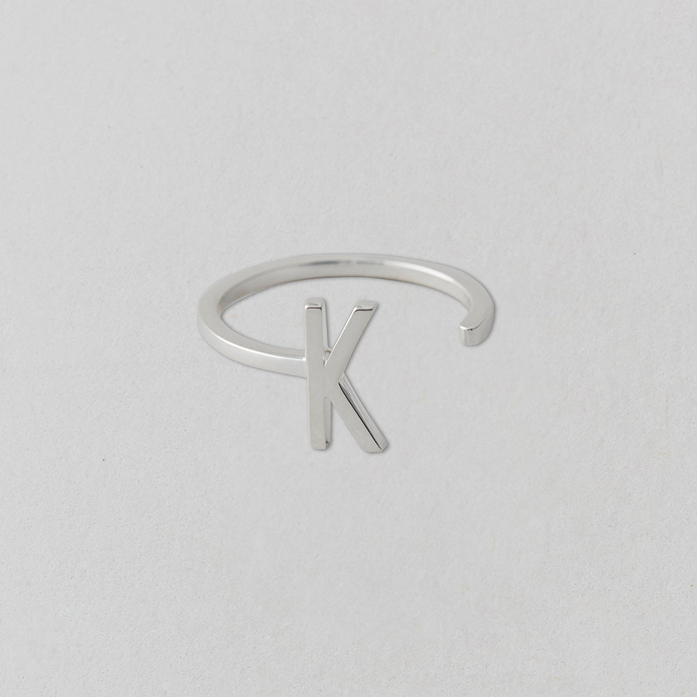 Stříbrný prsten Písmeno A - Z - DESIGN LETTERS | Stylové doplňky pro děti a ženy | Lavly.cz