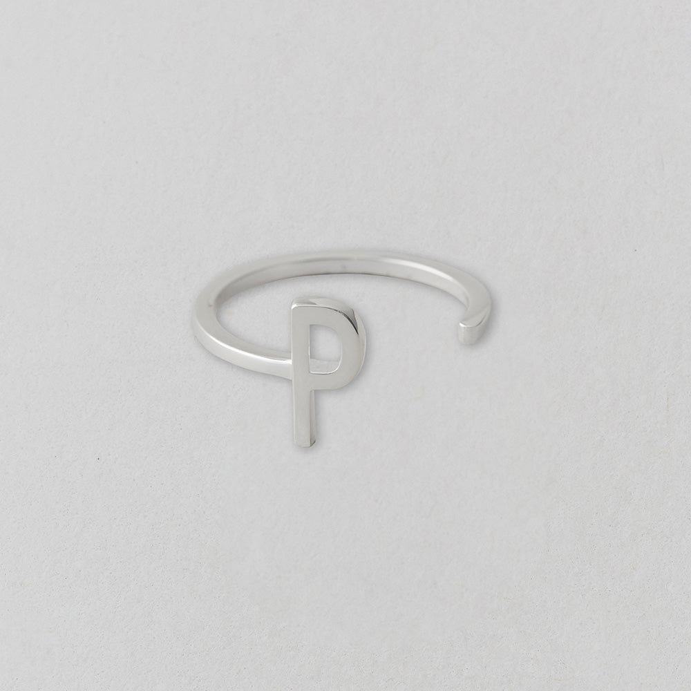 Stříbrný prsten Písmeno A - Z - DESIGN LETTERS | Stylové doplňky pro děti a ženy | Lavly.cz