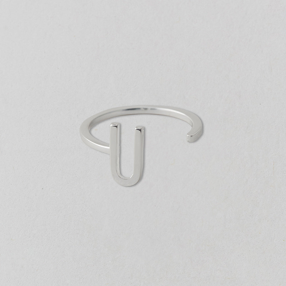 Stříbrný prsten Písmeno A - Z - DESIGN LETTERS | Stylové doplňky pro děti a ženy | Lavly.cz