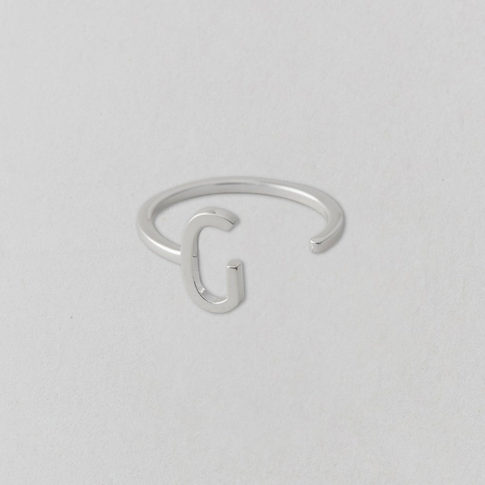 Stříbrný prsten Písmeno A - Z - DESIGN LETTERS | Stylové doplňky pro děti a ženy | Lavly.cz