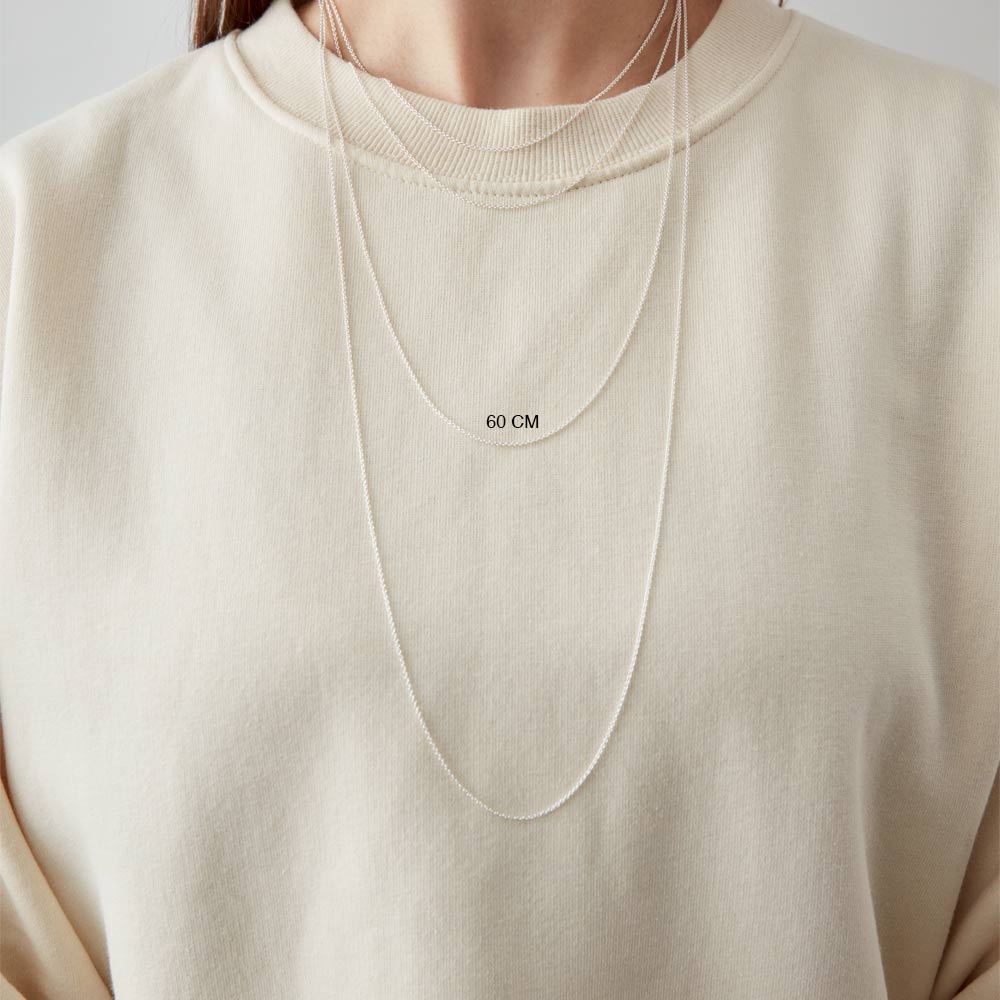 Stříbrný řetízek DESIGN LETTERS | Stylové doplňky pro děti a ženy | Lavly.cz