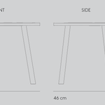 Stůl Nofred Mouse přírodní dub | Stylové doplňky pro děti a ženy | Lavly.cz