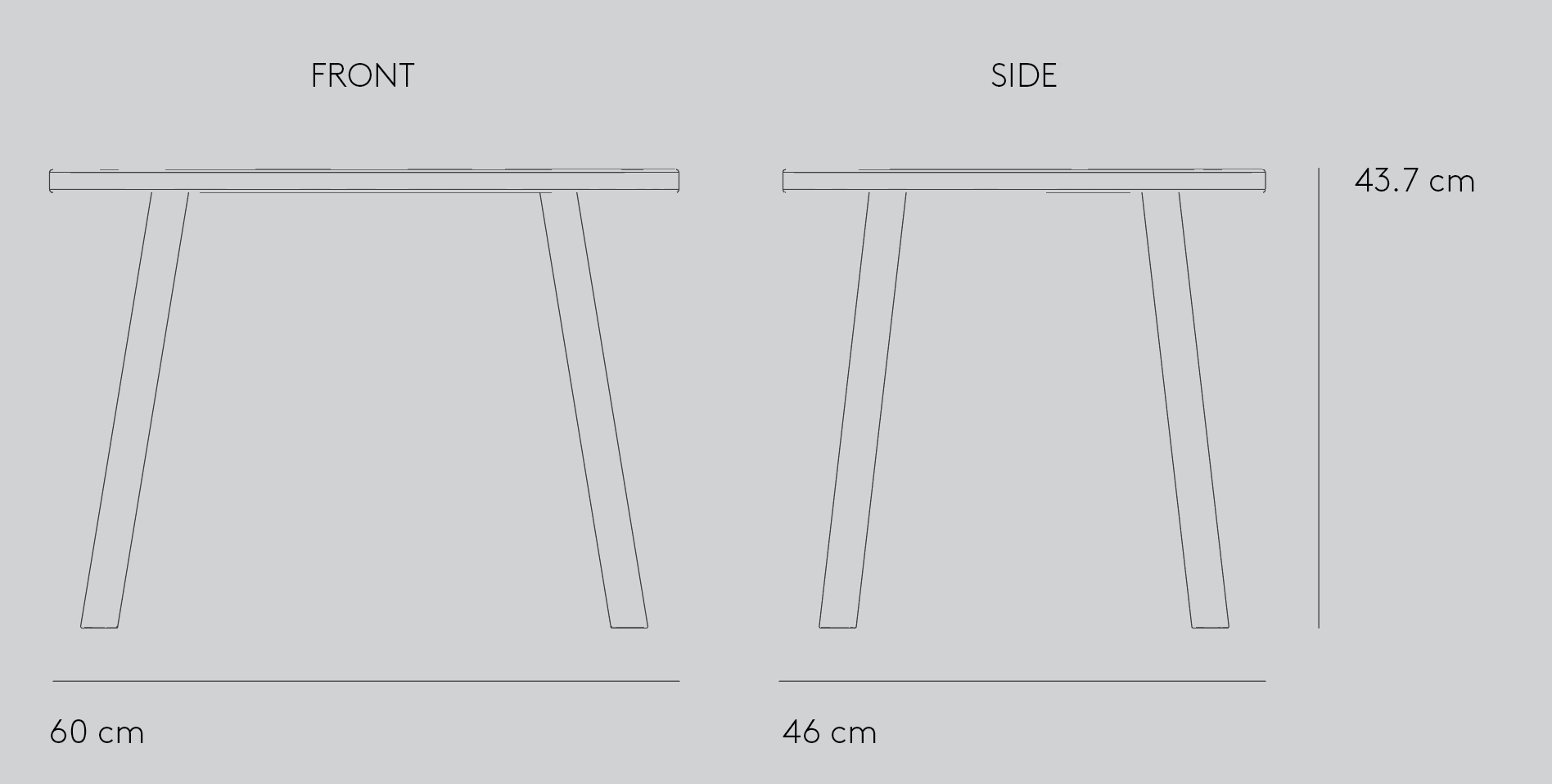 Stůl Nofred Mouse přírodní dub | Stylové doplňky pro děti a ženy | Lavly.cz
