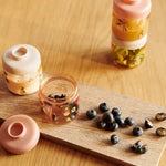 Svačinové boxíky LIEWOOD Dominique 4 kusy Peach / Sea Shell | Stylové doplňky pro děti a ženy | Lavly.cz