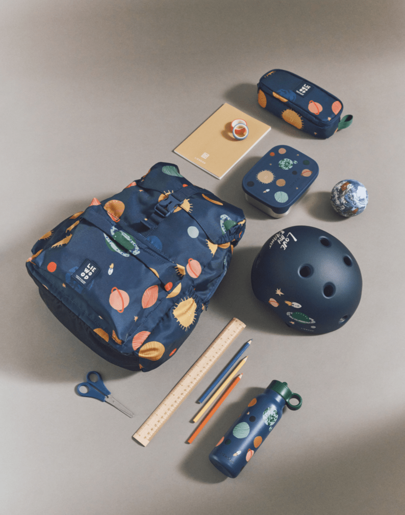 Svačinový box LIEWOOD Arthur Universe / Classic Navy | Stylové doplňky pro děti a ženy | Lavly.cz