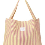 Taška Mom Bag STUDIO NOOS Butter Yellow Poplin Striped | Lavly.cz