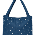 Taška Mom Bag STUDIO NOOS Dark Blue White Hearts Denim | Lavly.cz