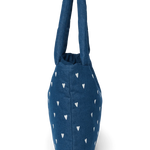 Taška Mom Bag STUDIO NOOS Dark Blue White Hearts Denim | Lavly.cz