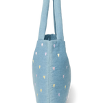 Taška Mom Bag STUDIO NOOS Light Blue Hearts Denim | Lavly.cz