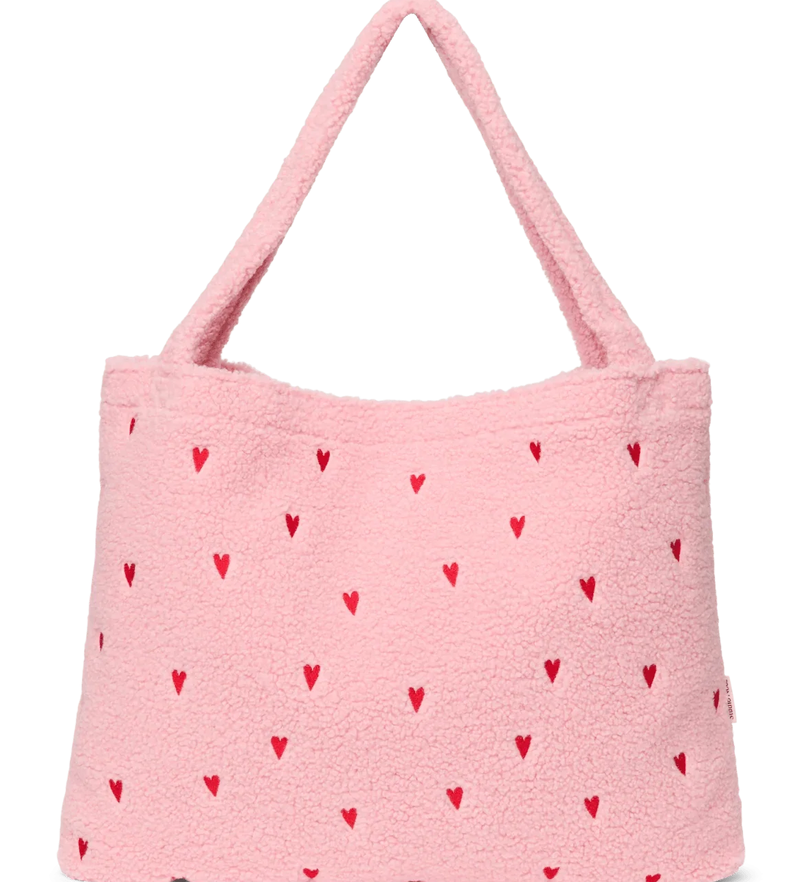 Taška Mom Bag STUDIO NOOS Light Pink Teddy Hearts | Lavly.cz