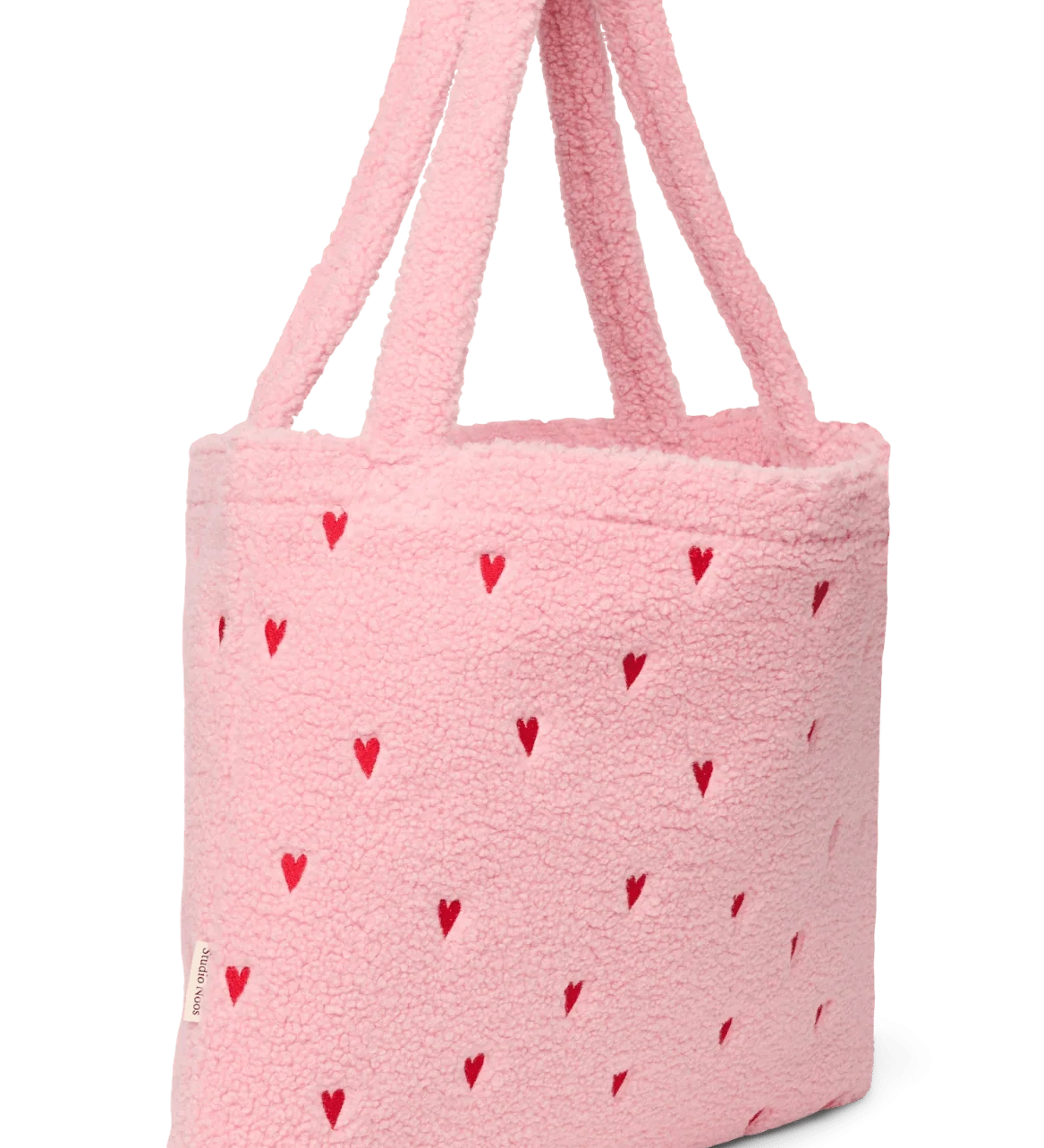 Taška Mom Bag STUDIO NOOS Light Pink Teddy Hearts | Lavly.cz