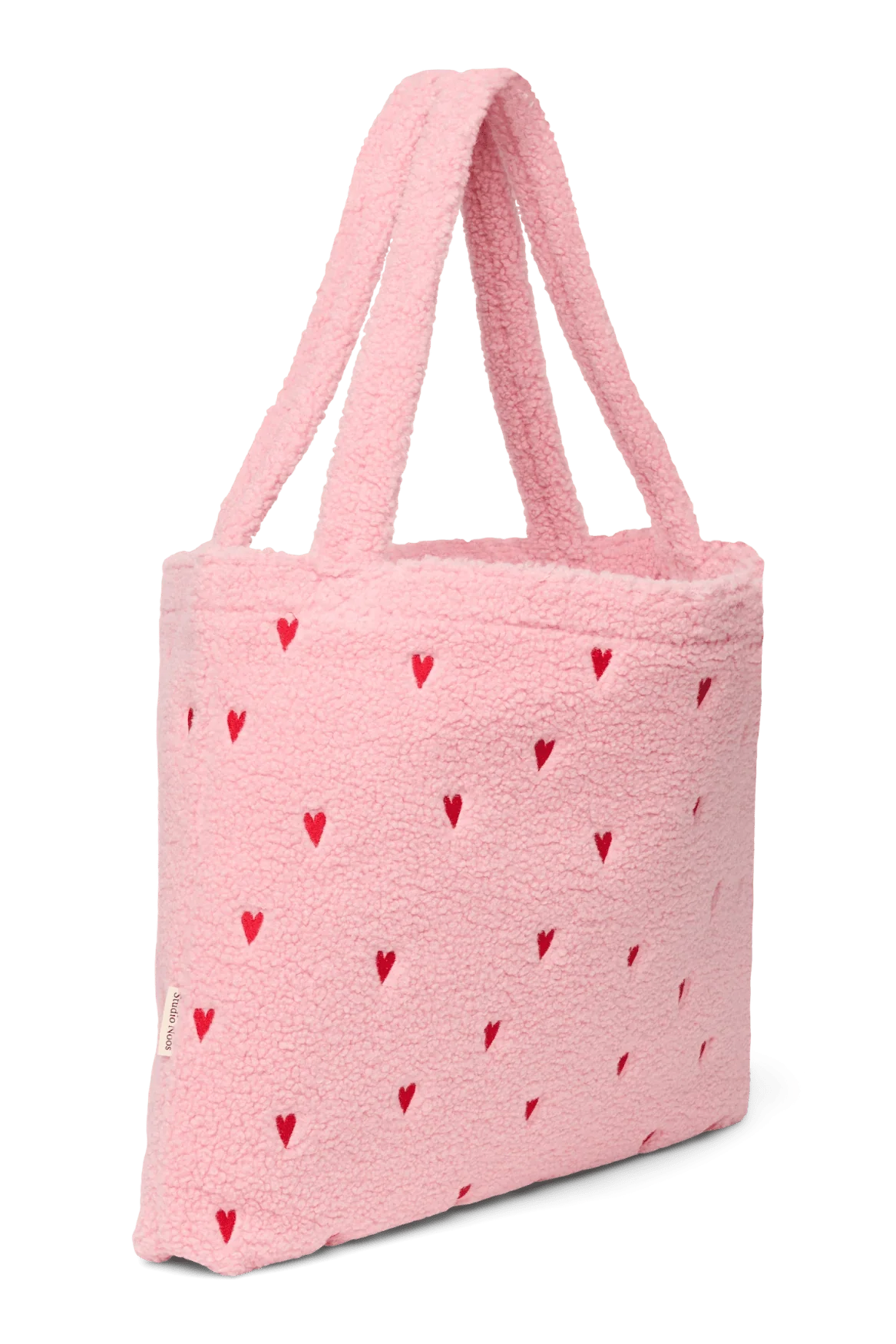 Taška Mom Bag STUDIO NOOS Light Pink Teddy Hearts | Lavly.cz