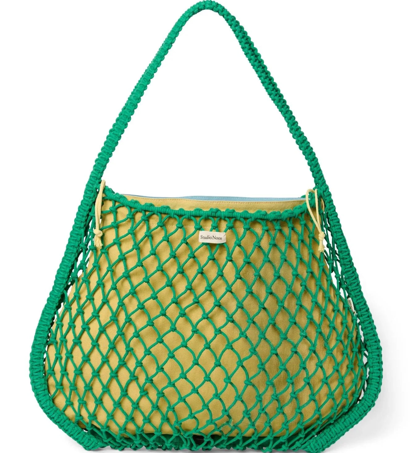 Taška Mom Bag STUDIO NOOS Macrame Green Blue - Yellow | Lavly.cz