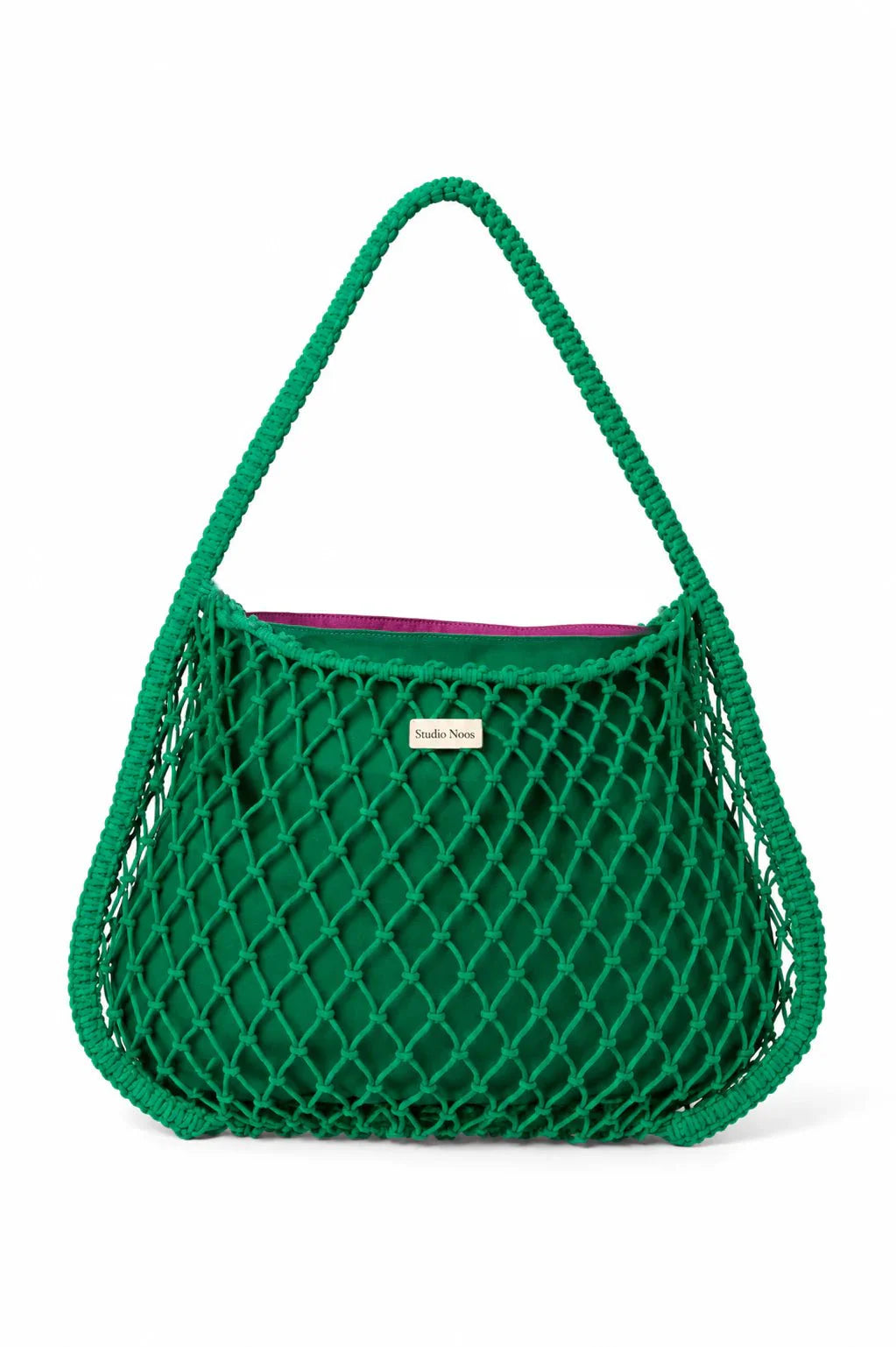 Taška Mom Bag STUDIO NOOS Macrame Green Purple - Green | Lavly.cz