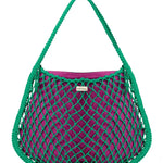 Taška Mom Bag STUDIO NOOS Macrame Green Purple - Green | Lavly.cz
