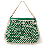 Taška Mom Bag STUDIO NOOS Macrame Natural Purple - Green | Lavly.cz