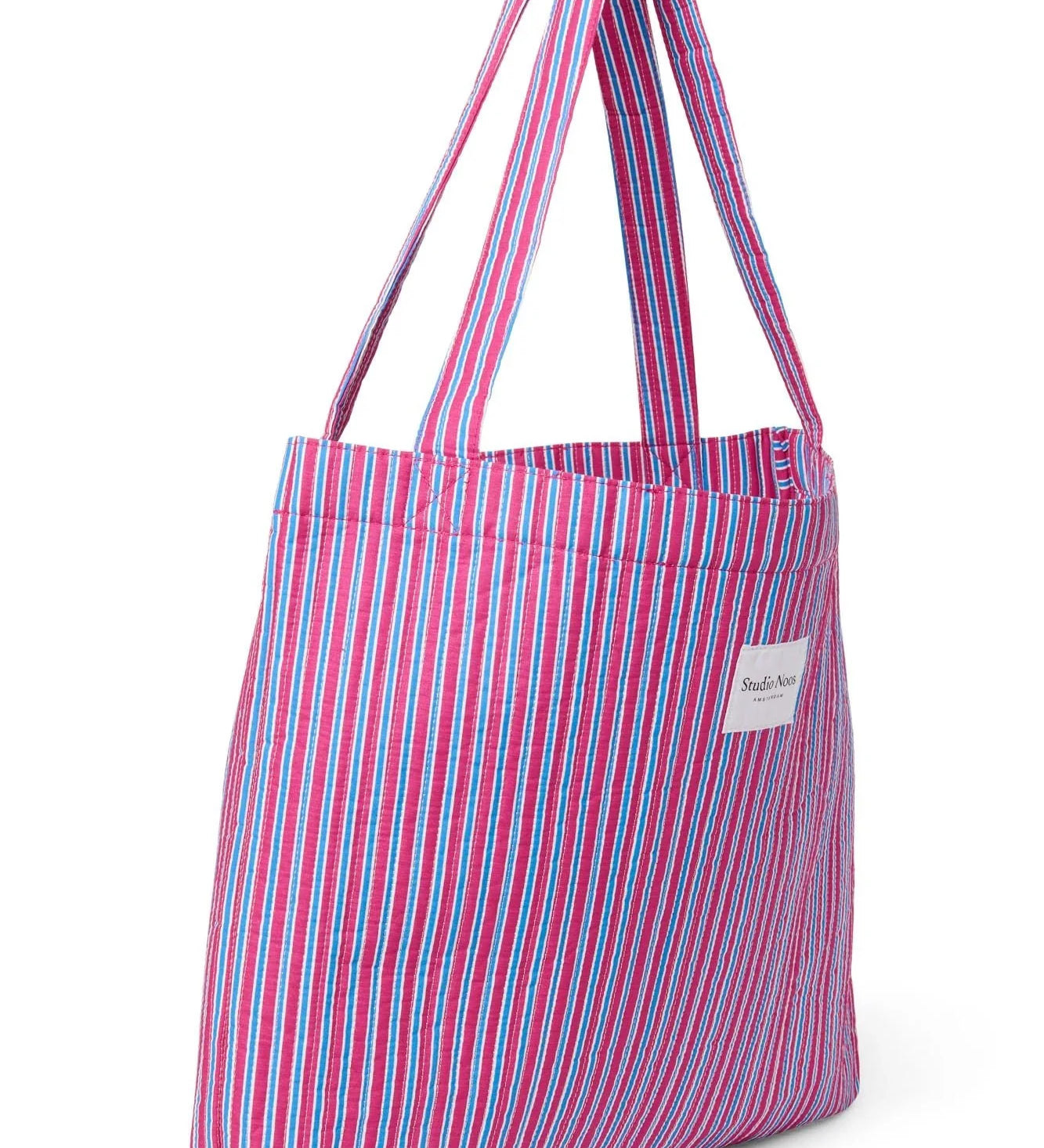 Taška Mom Bag STUDIO NOOS Raspberry Poplin Striped | Lavly.cz