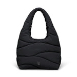 Taška přes rameno GOT BAG Wavy Puffer Black | Lavly.cz