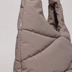 Taška přes rameno GOT BAG Wavy Puffer Oyster | Lavly.cz