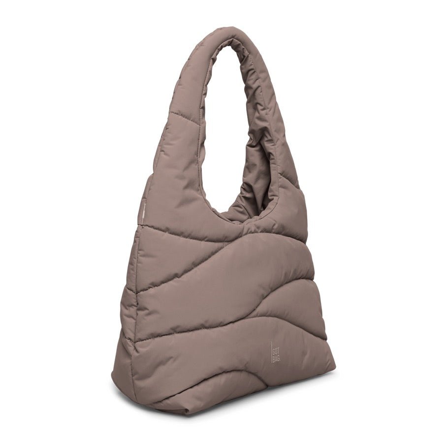 Taška přes rameno GOT BAG Wavy Puffer Oyster | Lavly.cz