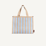 Taška Shopper THE STICKY SIS CLUB Knitted Stripes Marzipan + Sky | Lavly.cz