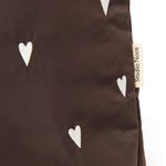Taška STUDIO NOOS Brown Hearts Puffy | Stylové doplňky pro děti a ženy | Lavly.cz