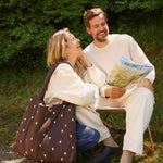 Taška STUDIO NOOS Brown Hearts Puffy | Stylové doplňky pro děti a ženy | Lavly.cz